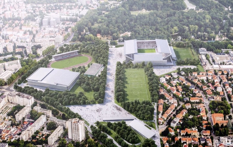Prvonagrađeno rješenje SRC Svetice – stadion Maksimir, VG13 Architects