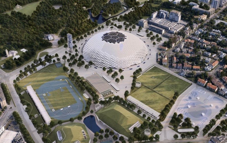 Četvrtonagrađeno rješenje SRC Svetice – stadion Maksimir, njiric plus arhitekti