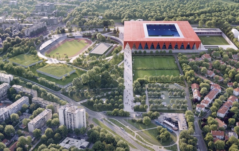 Petonagrađeno rješenje SRC Svetice – stadion Maksimir